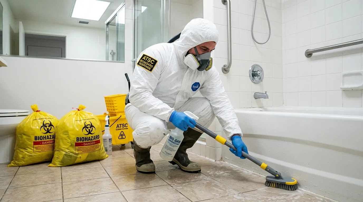 Decontamination equipment deployed for Blood Cleanup in Wekiwa Springs